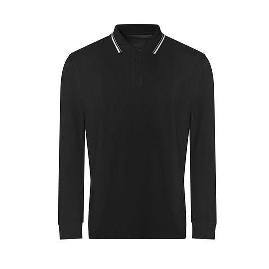 Long Sleeve Tipped 100 Polo
