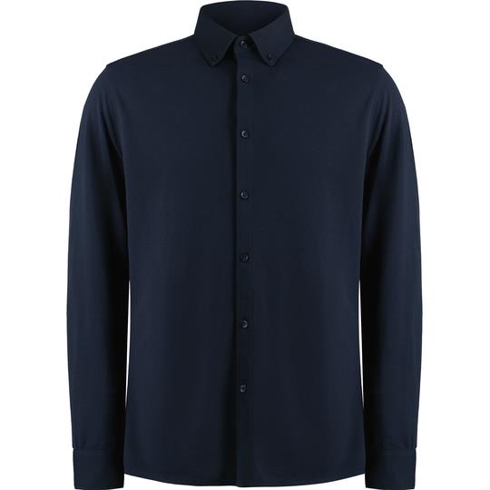 Tailored Fit Superwash® 60º Pique Shirt Long Sleeve
