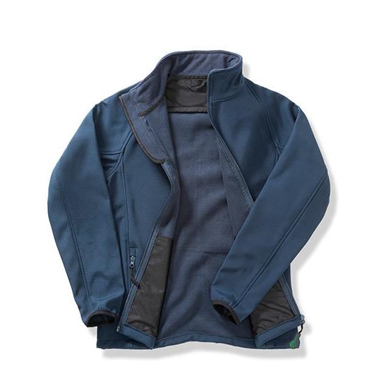 Men´s Printable Softshell Jacket with Recycled Fleece Inner