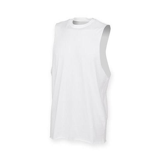 Men´s High Neck Slash Armhole Vest