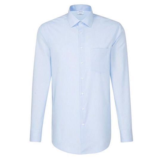 Men´s Shirt Regular Fit Check/Stripes Long Sleeve