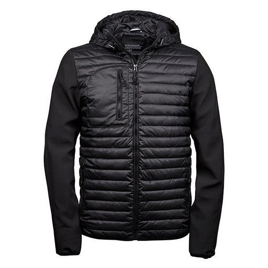 Men�s Hooded Crossover Jacket
