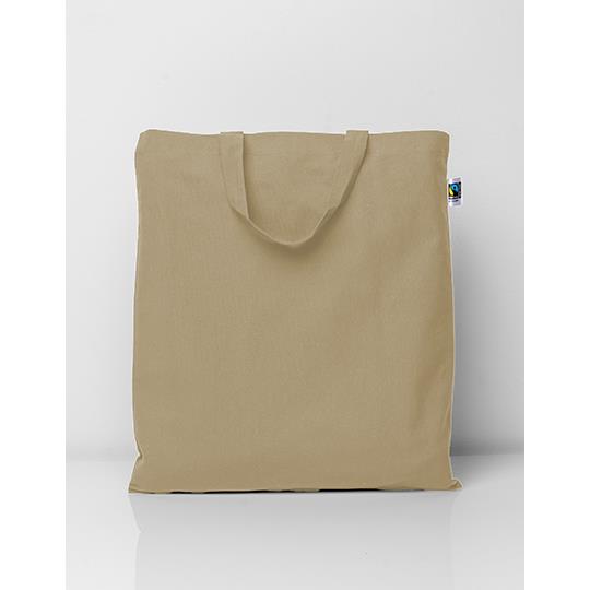 Fairtrade Cotton Bag Short Handles