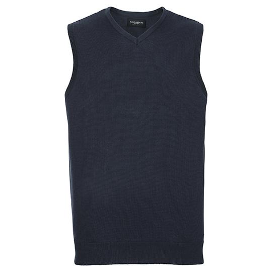 Men´s V-Neck Sleeveless Knitted Pullover