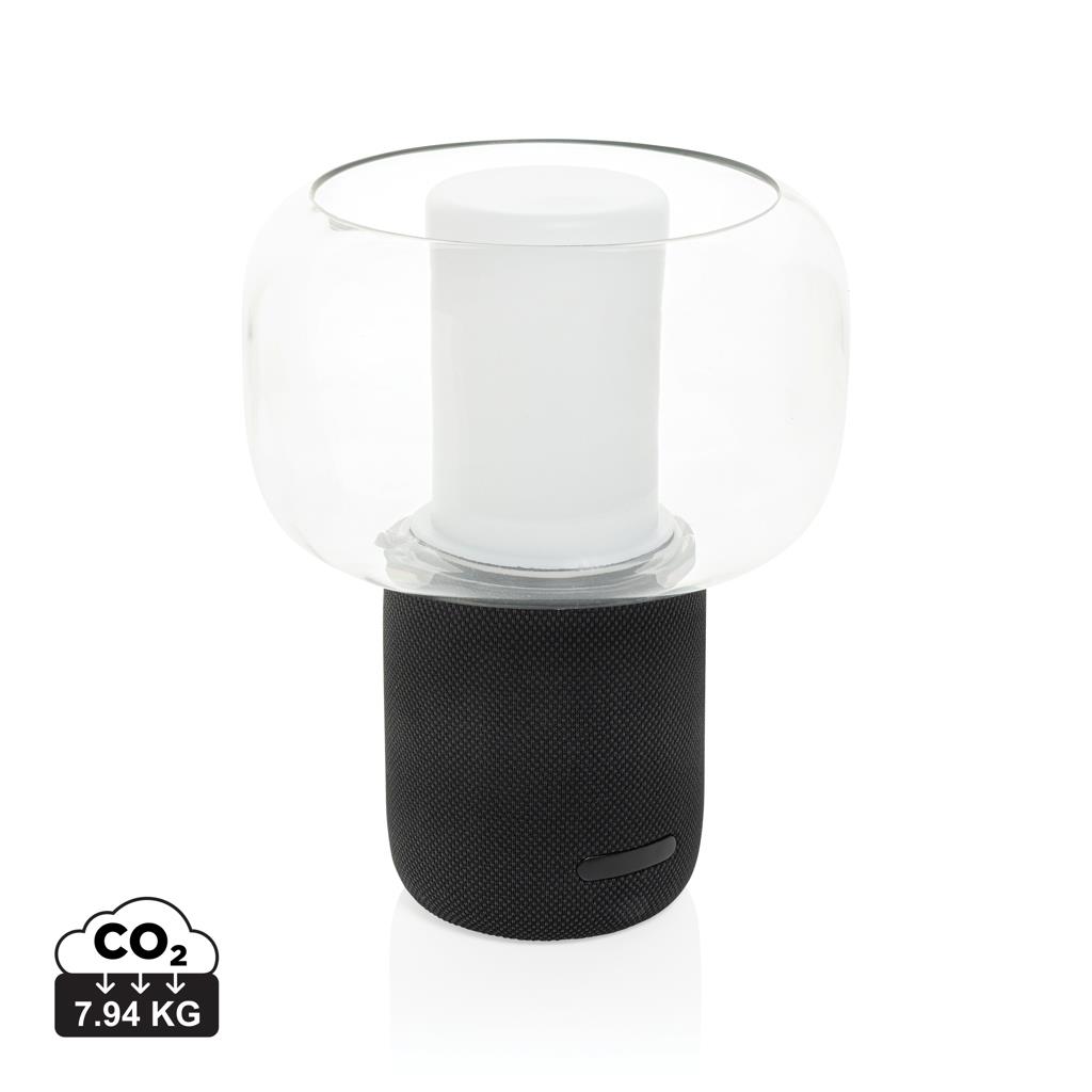 Lux 10W Lautsprecherlampe aus RCS recyceltem Kunststoff