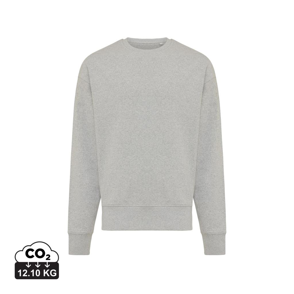 IQONIQ Kruger Relax-Rundhals-Sweater aus recycelt. Baumwolle