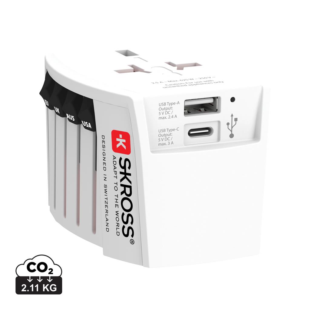 SKROSS MUV USB ( 1 USB-C 1 USB-A)