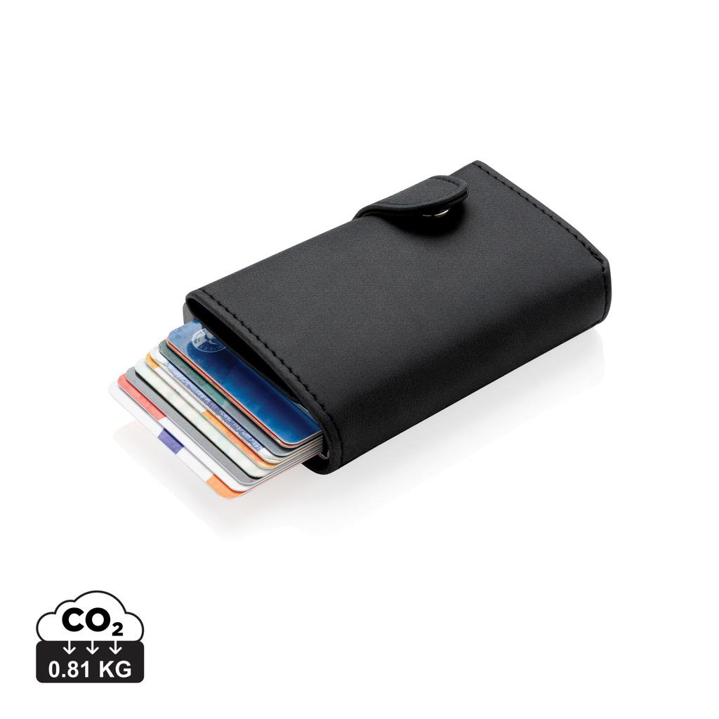 Aluminium RFID Kartenhalter mit PU-B�rse