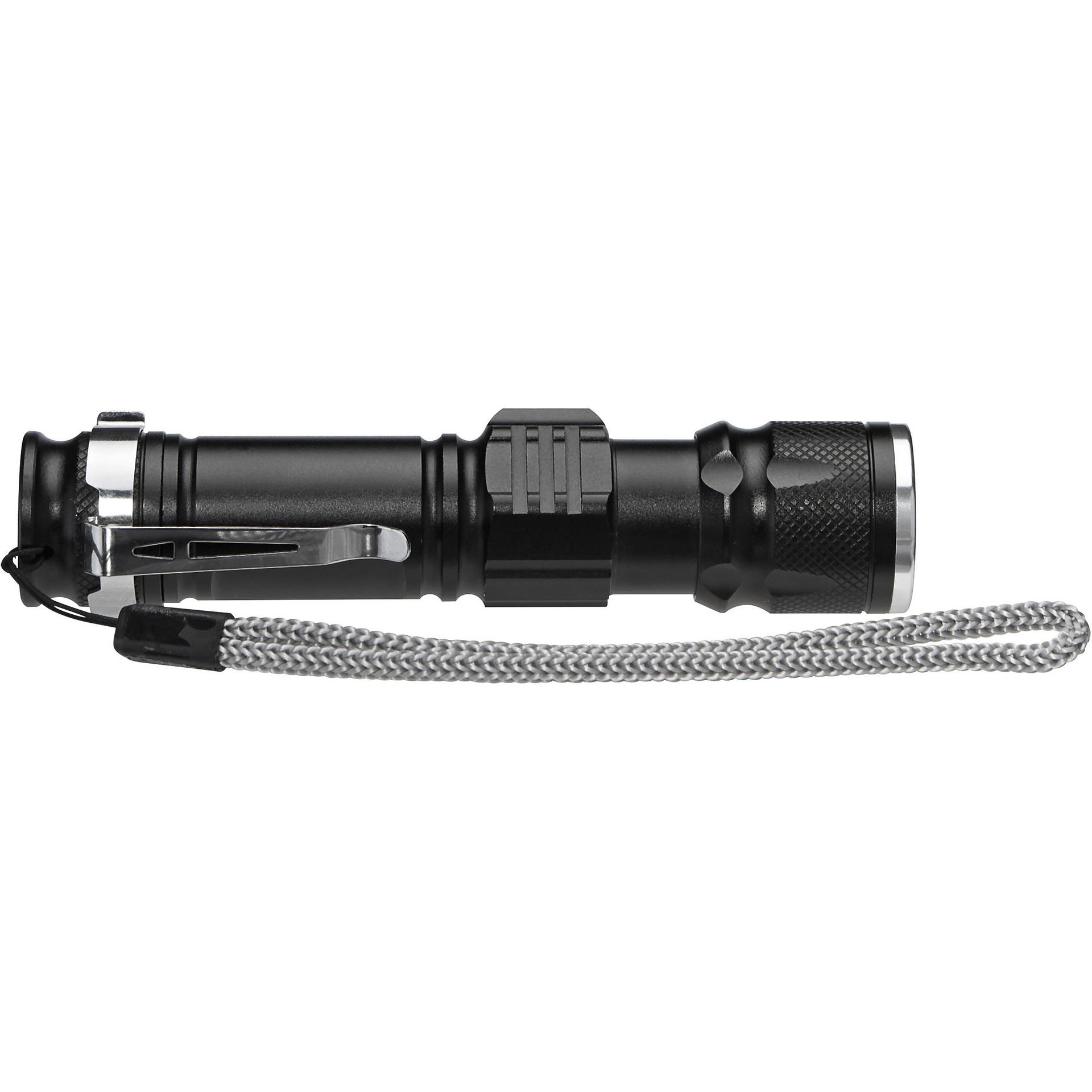 Lichtstarke Taschenlampe mit wiederaufladbarem Akku