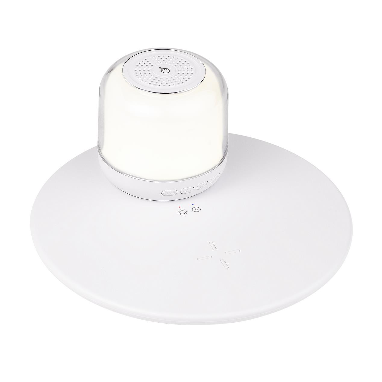 AMBIENT Wireless Charger, Stimmungslicht und Lautsprecher