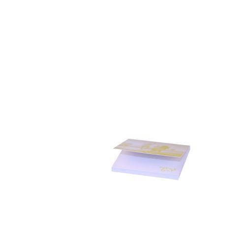 Haftnotizen mit Umschlag 70 x 70 mm, 4-farbig bedruckt