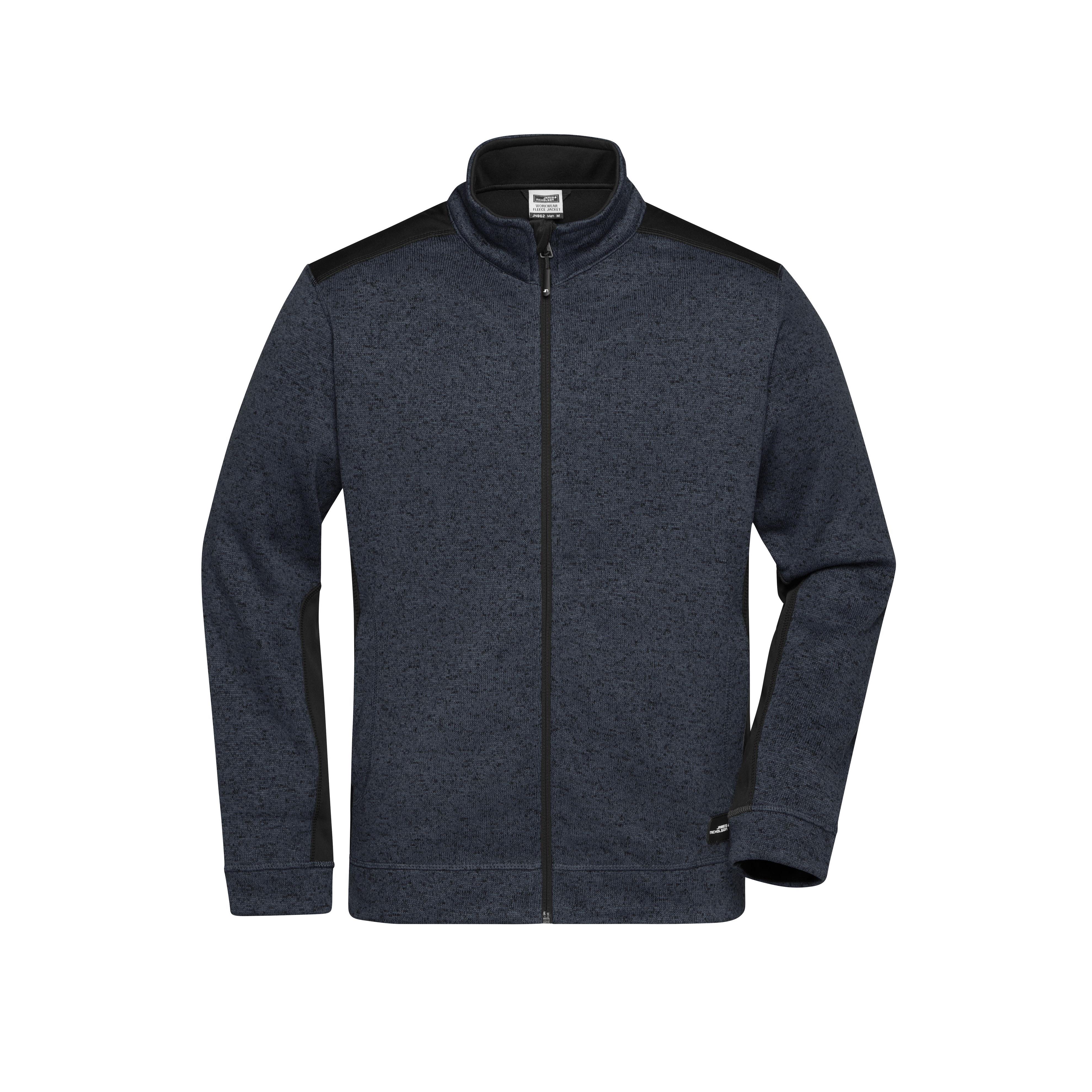 Men´s Knitted Workwear Fleece Jacket - STRONG -