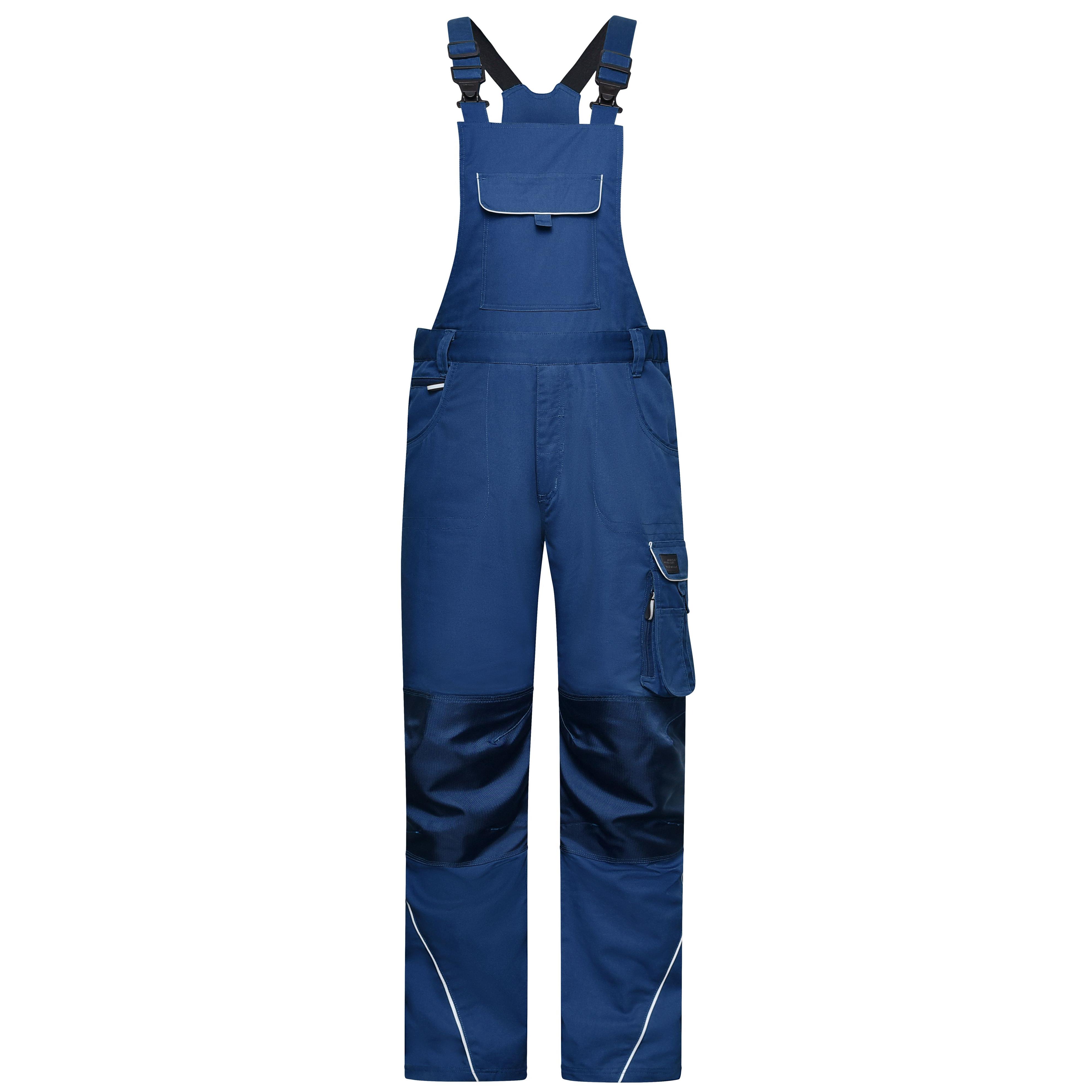 Workwear Pants with Bib - SOLID -