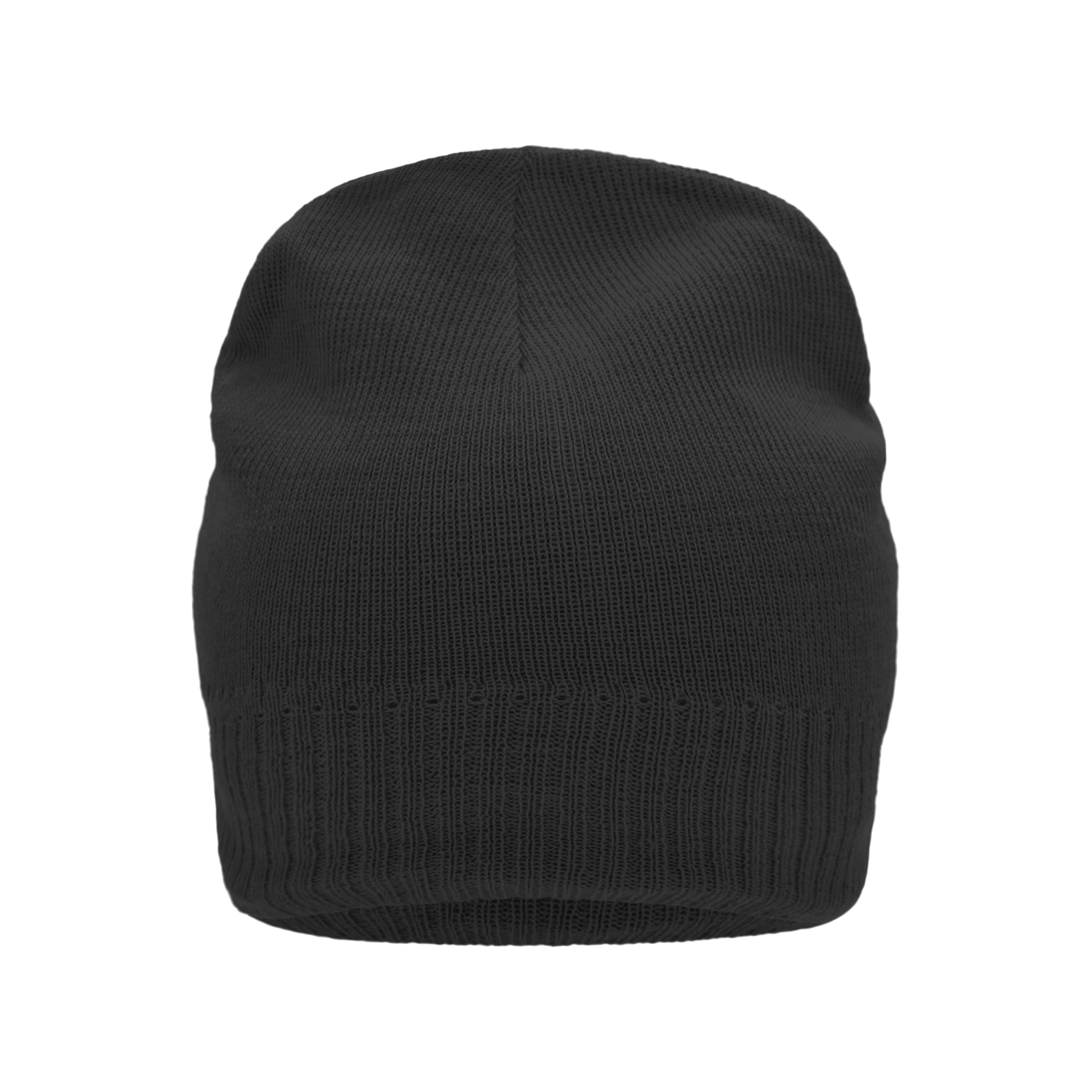 Knitted Beanie with Fleece Inset