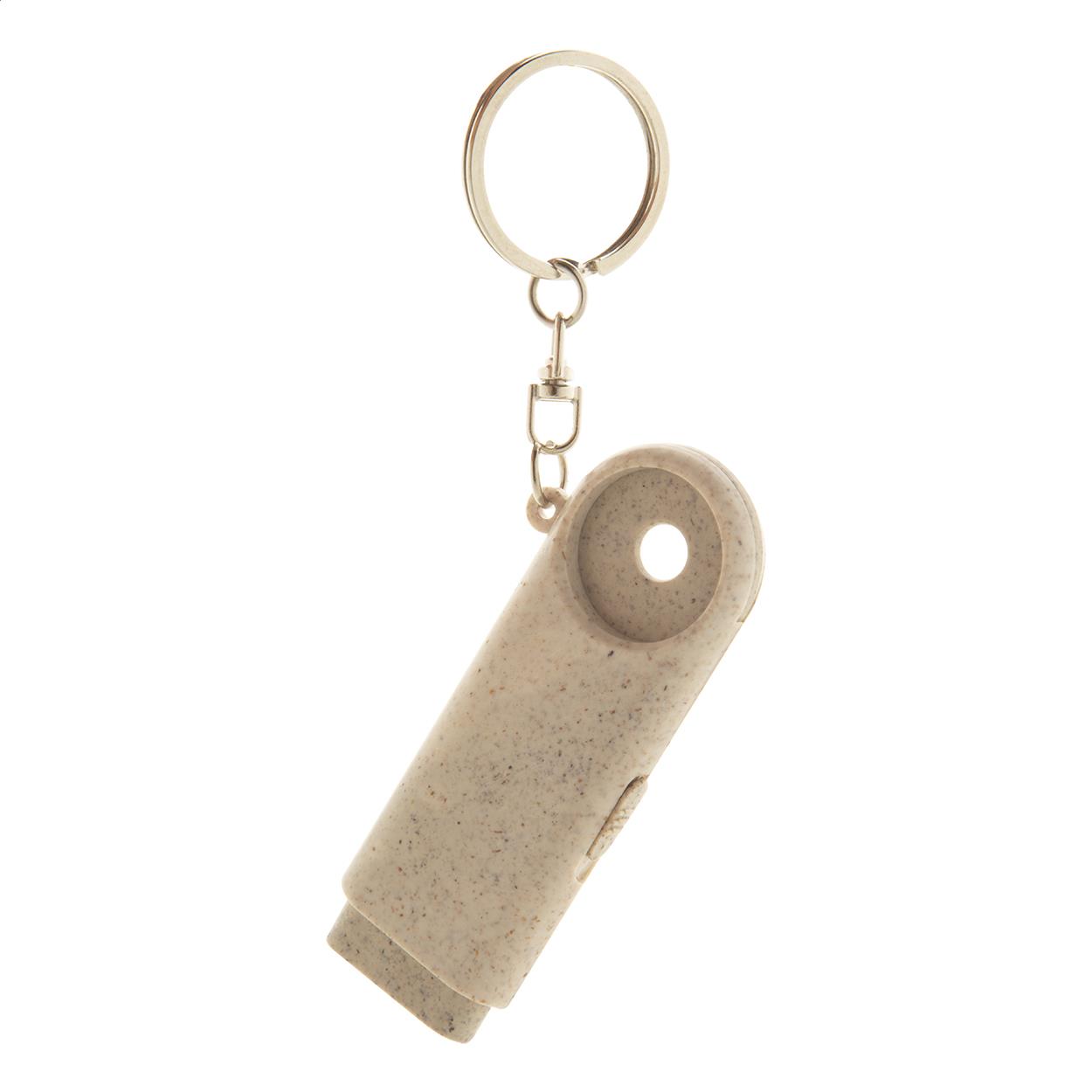 Schlüsselanhänger mit Einkaufswagen-Chip
