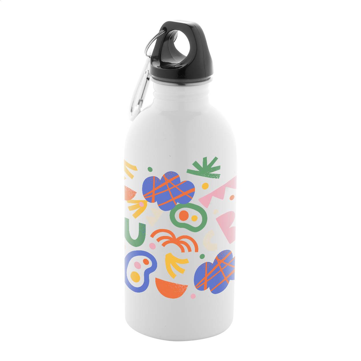 Flasche aus recyceltem Edelstahl