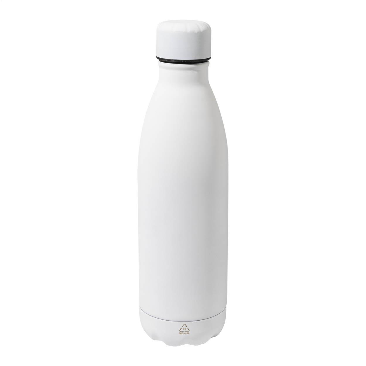 Flasche aus recyceltem Edelstahl