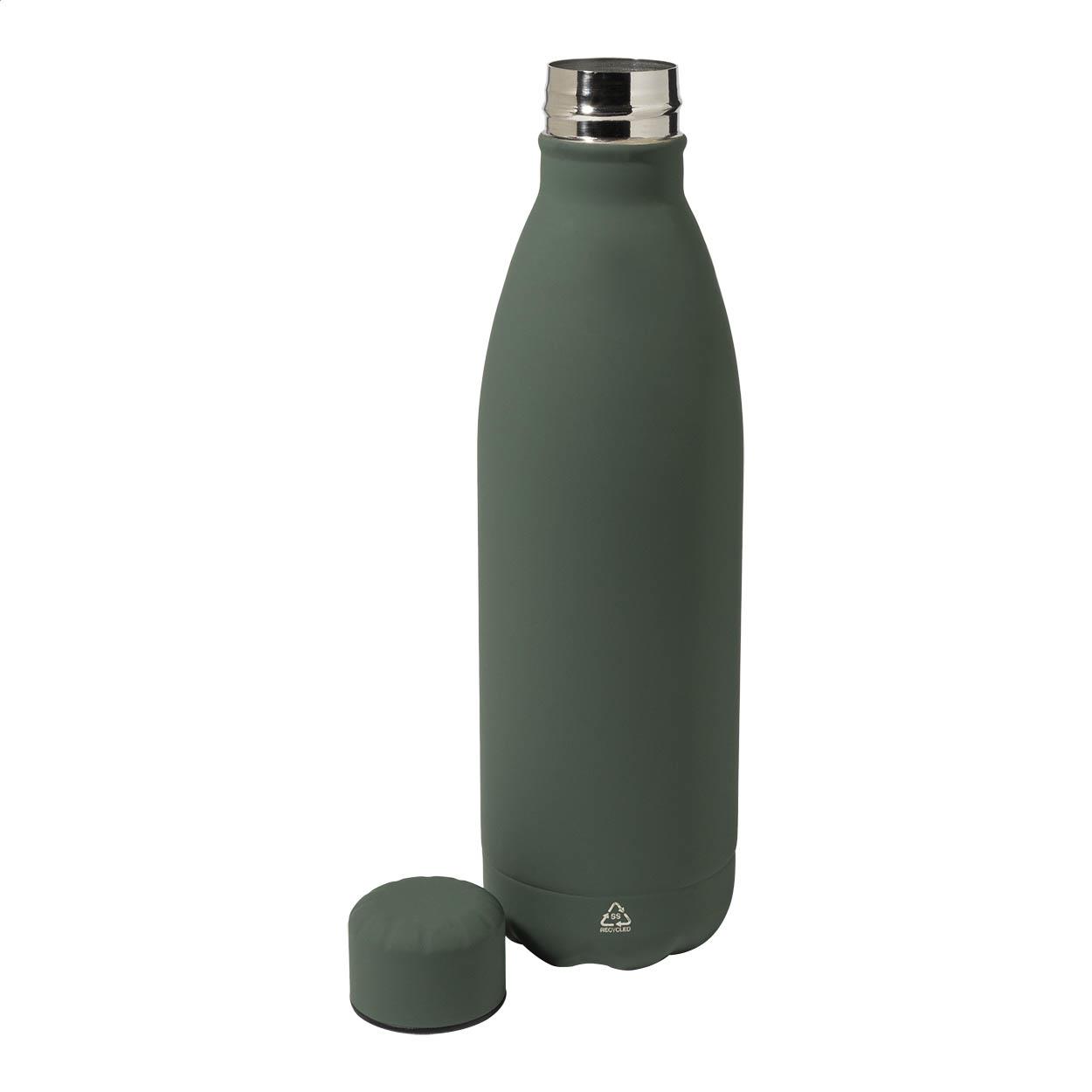 Flasche aus recyceltem Edelstahl