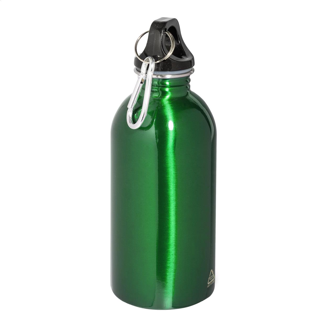 Flasche aus recyceltem Edelstahl