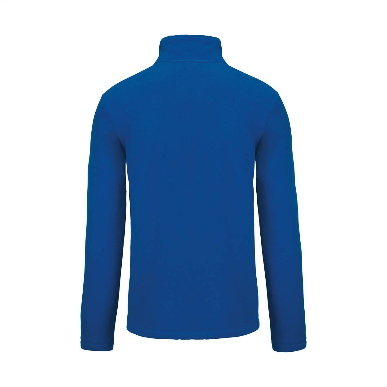 Fleecejacke mit durchgehendem Reißverschluss