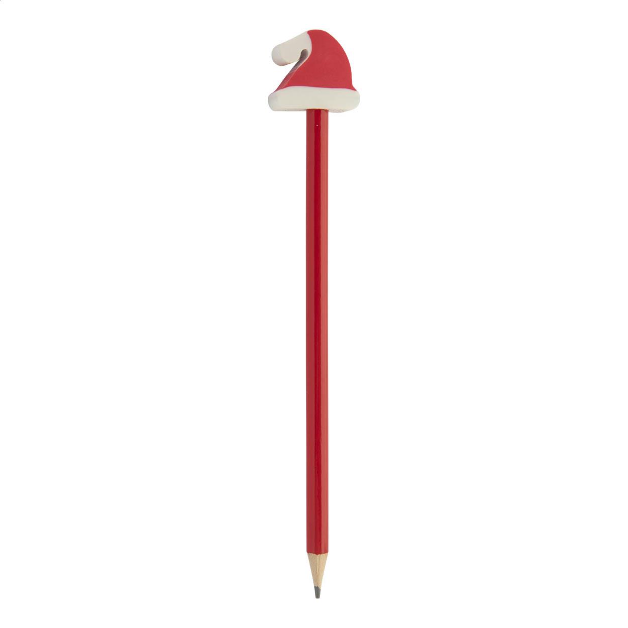 Bleistift mit Weihnachtsfigur, Weihnachtsmann