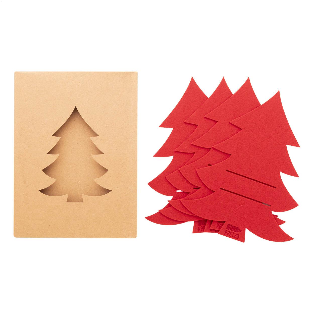 RPET Weihnachts-Besteckhalter-Set
