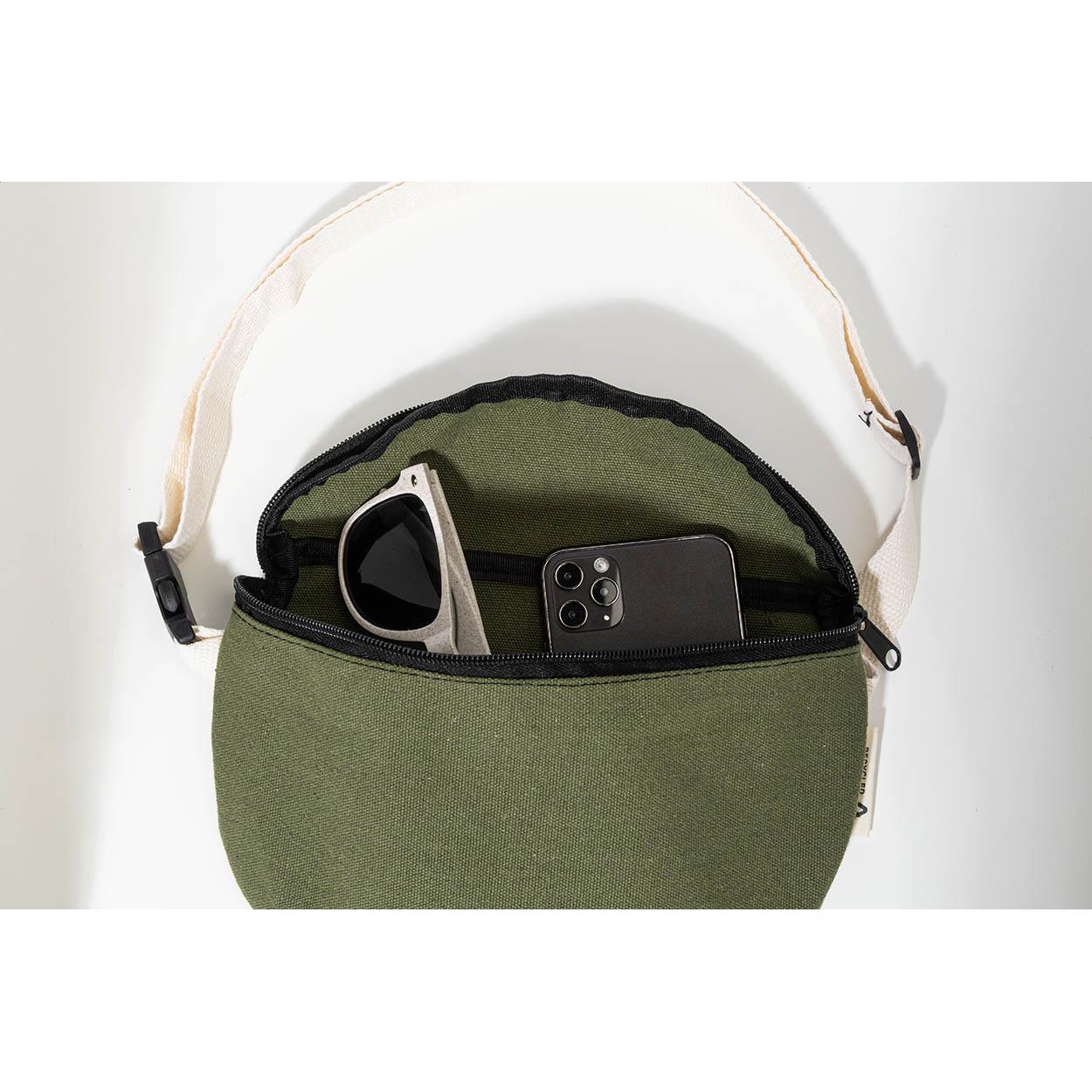 Gürteltasche aus recyceltem Canvas
