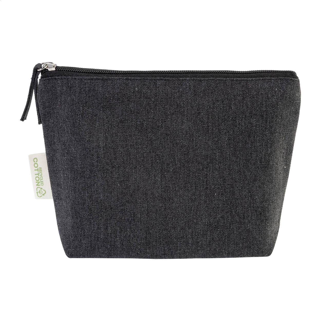 Kosmetiktasche aus recycelter Baumwolle