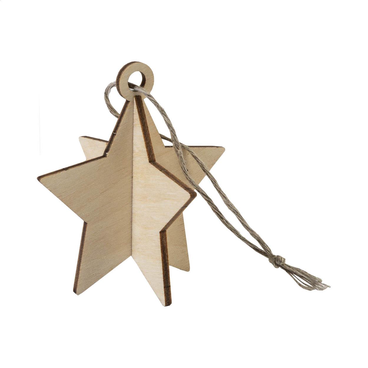 Weihnachtskarte, Stern