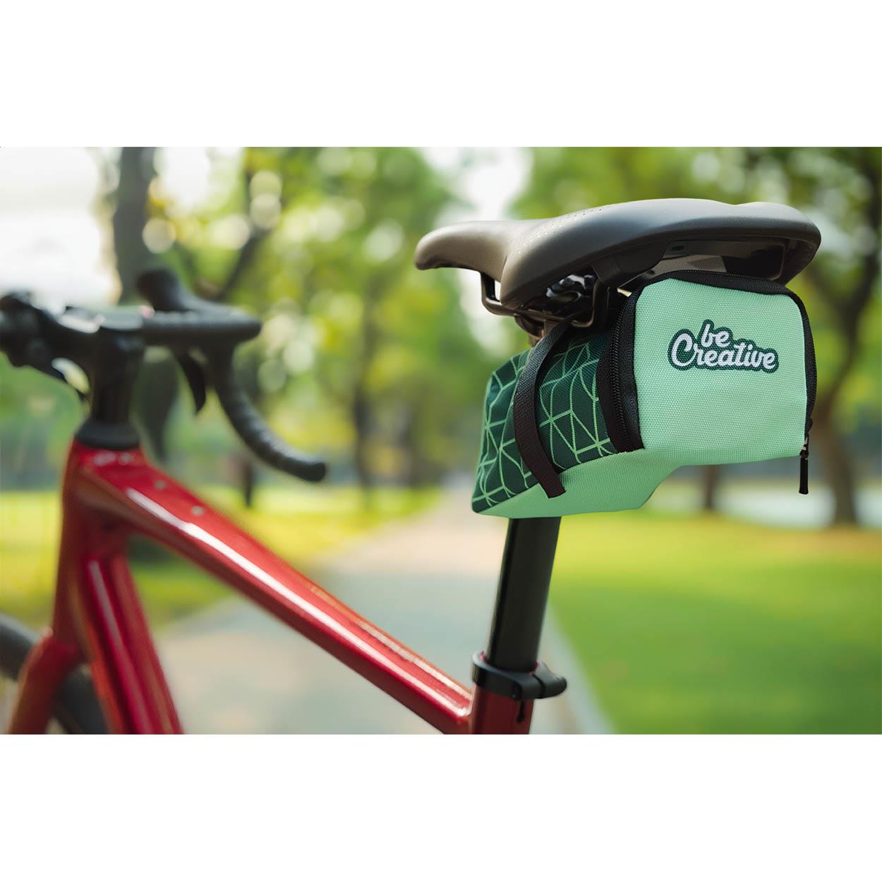 Individuelle Fahrradsatteltasche