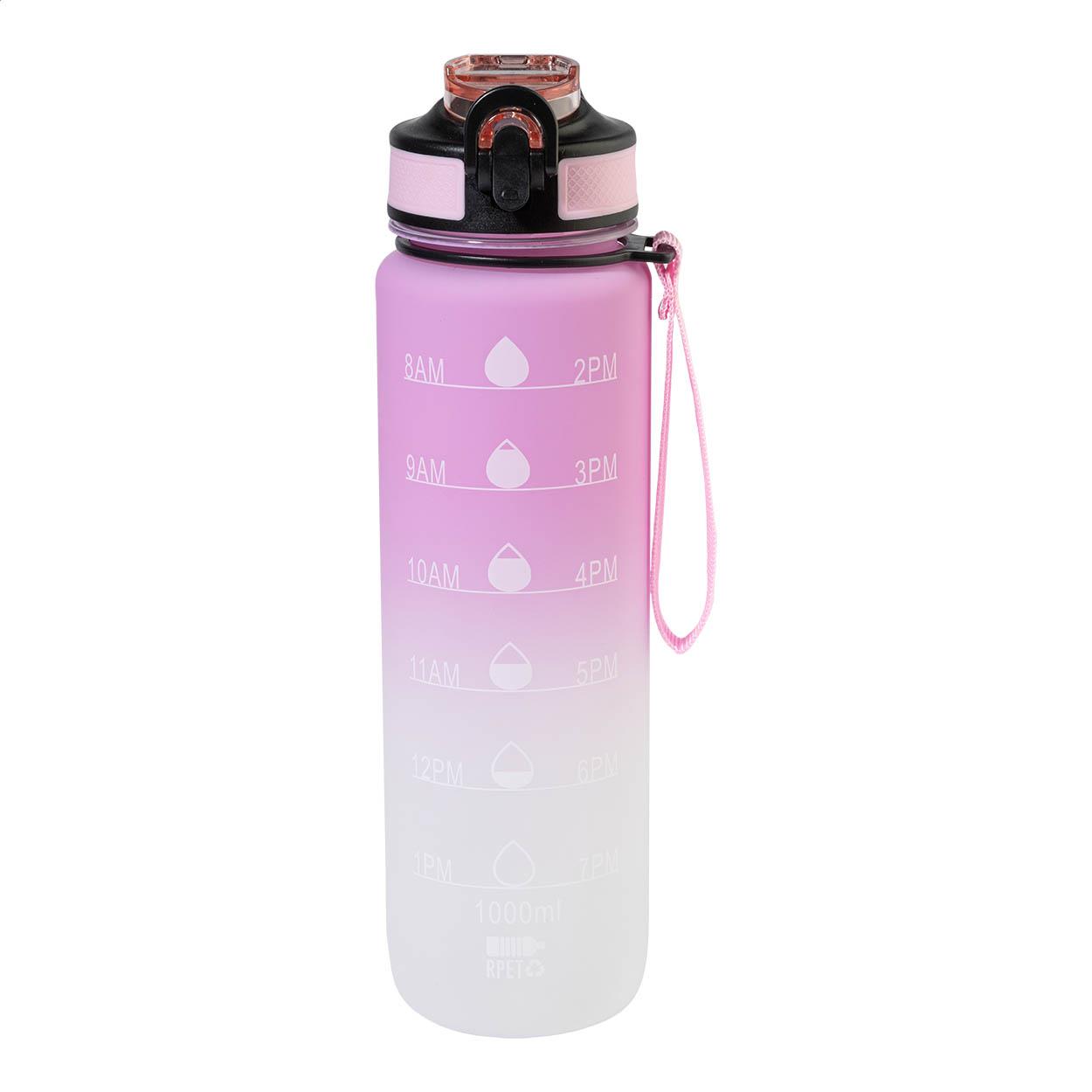 RPET Flasche mit Motivationsanzeige