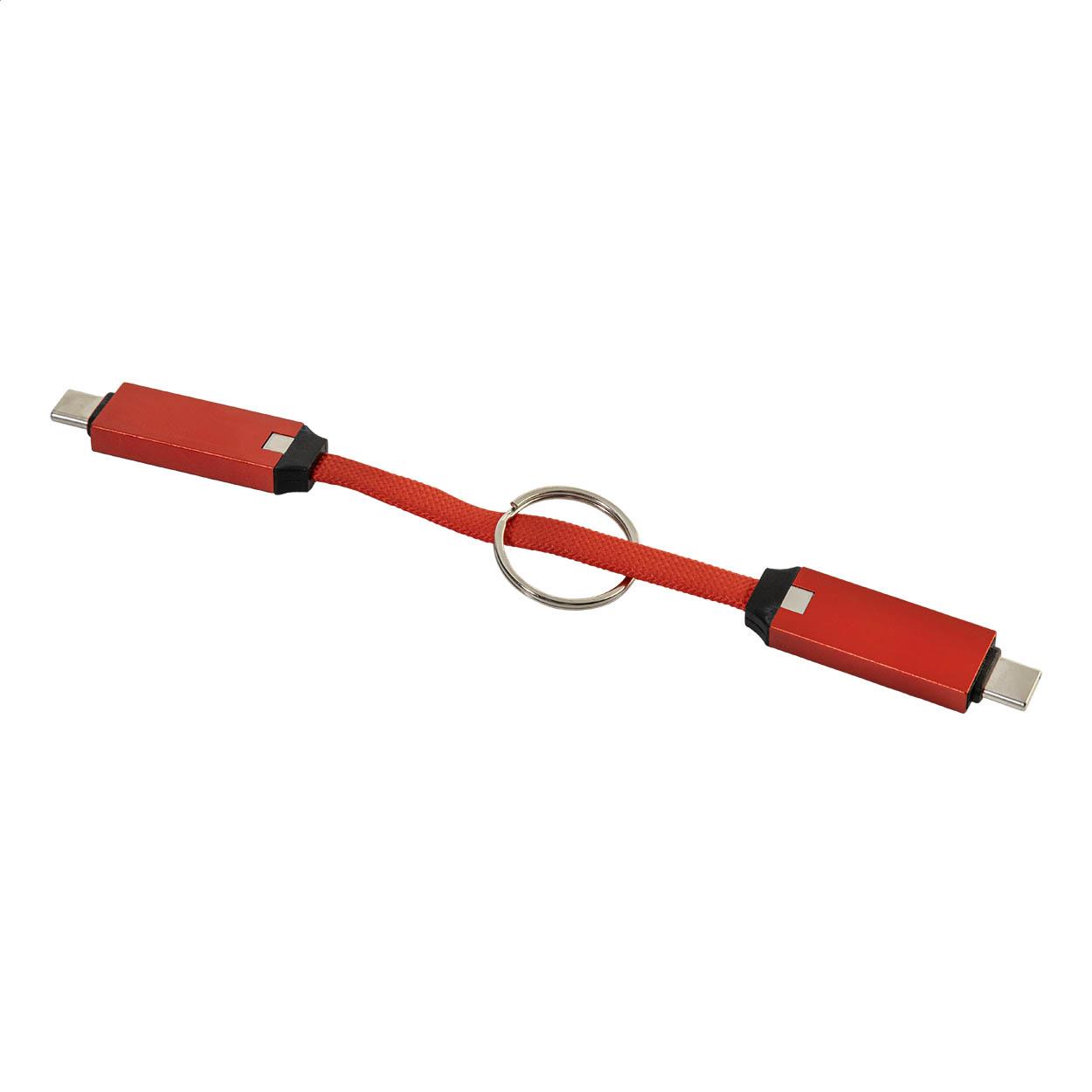 Schlüsselanhänger mit 60W USB-C-Kabel