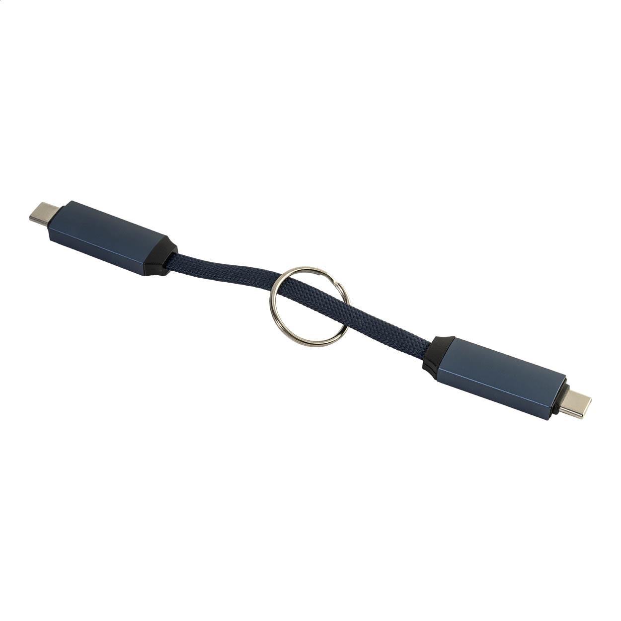 Schlüsselanhänger mit 60W USB-C-Kabel