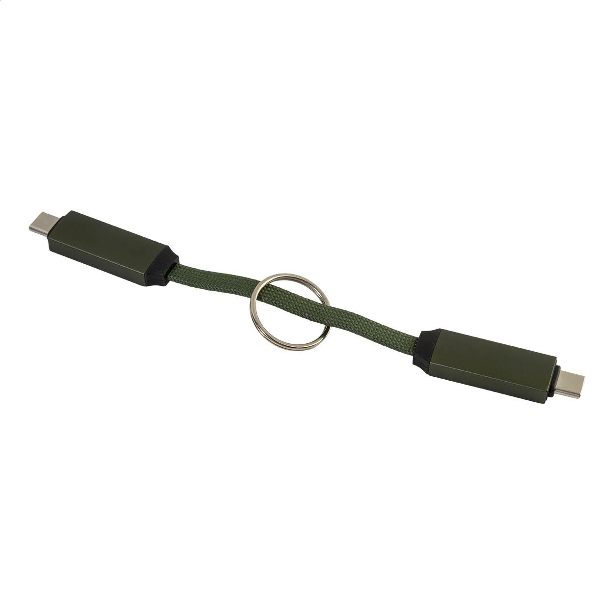 Schlüsselanhänger mit 60W USB-C-Kabel