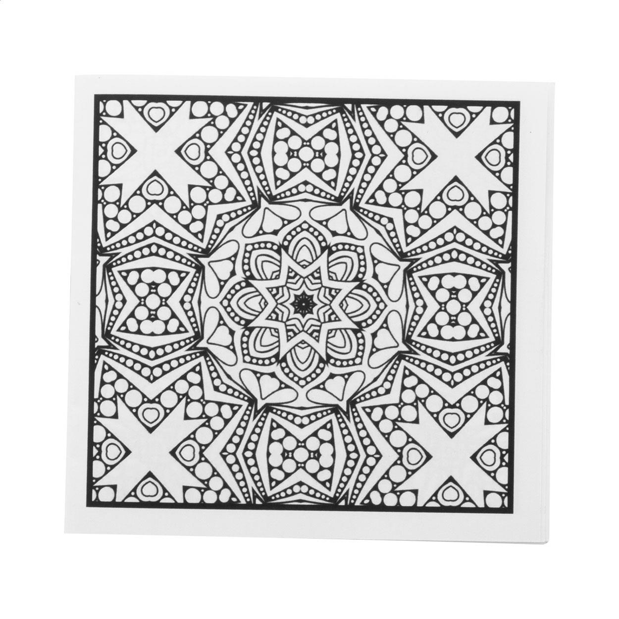 Individuelles Ausmalset, Mandala