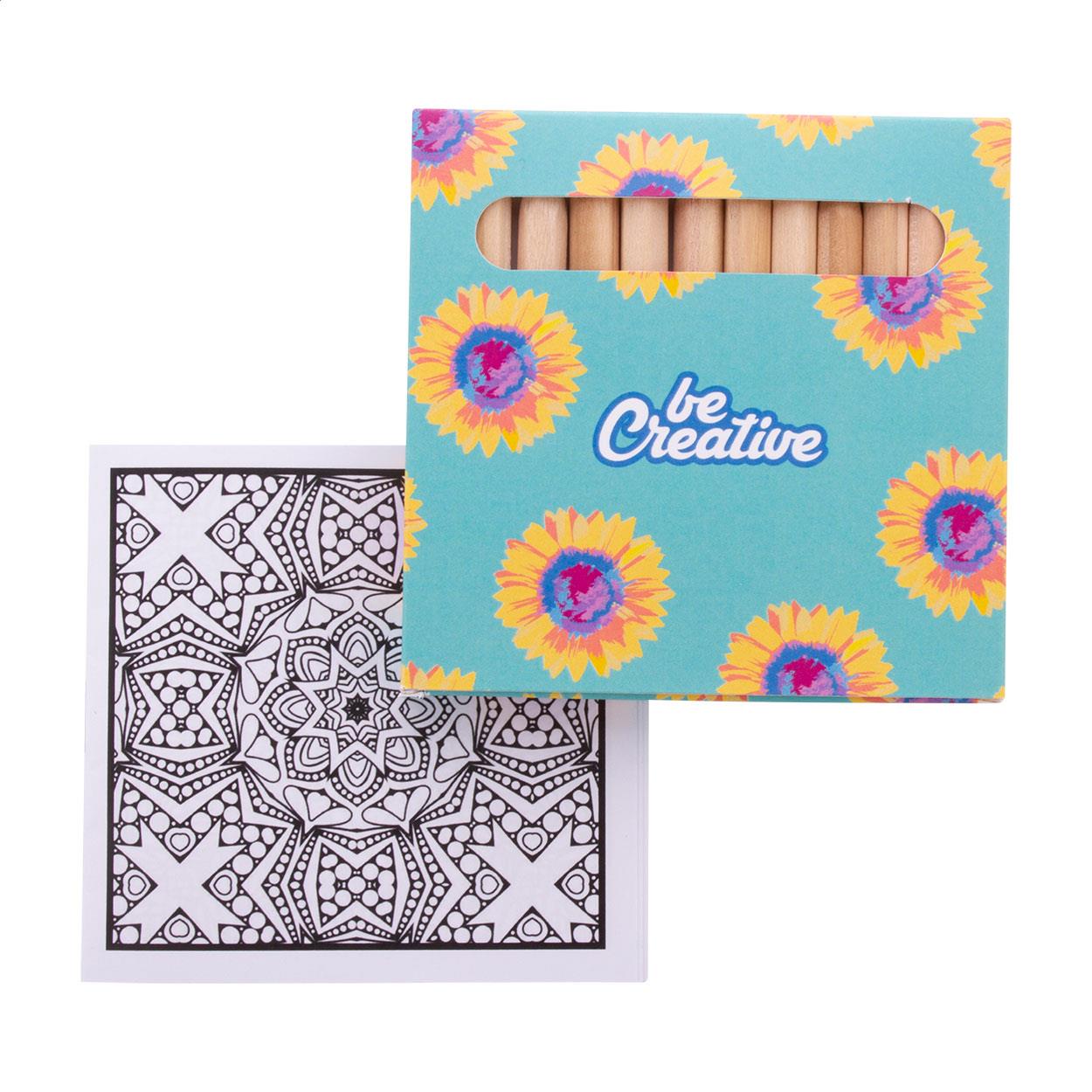 Individuelles Ausmalset, Mandala