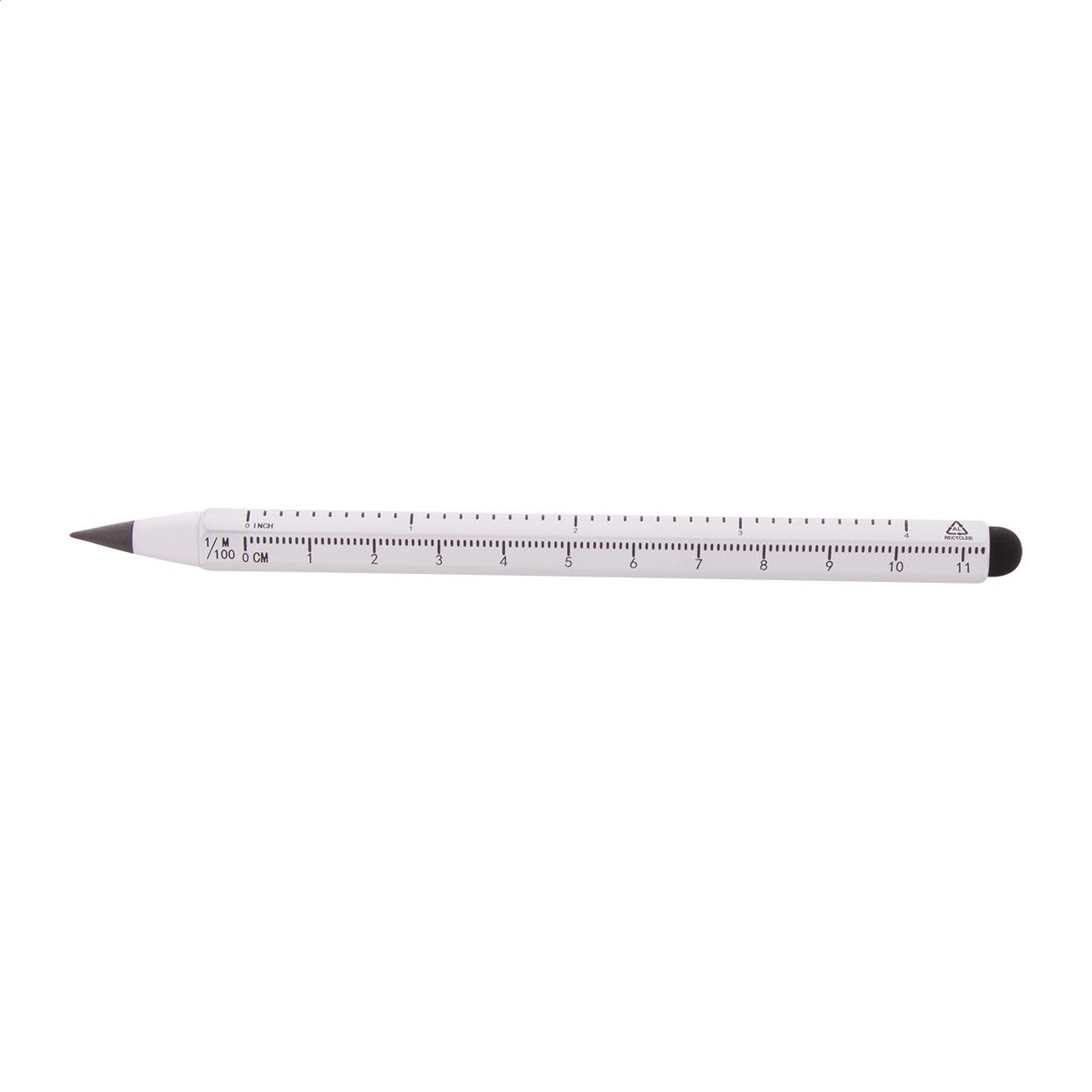Tintenloser Stift mit Lineal