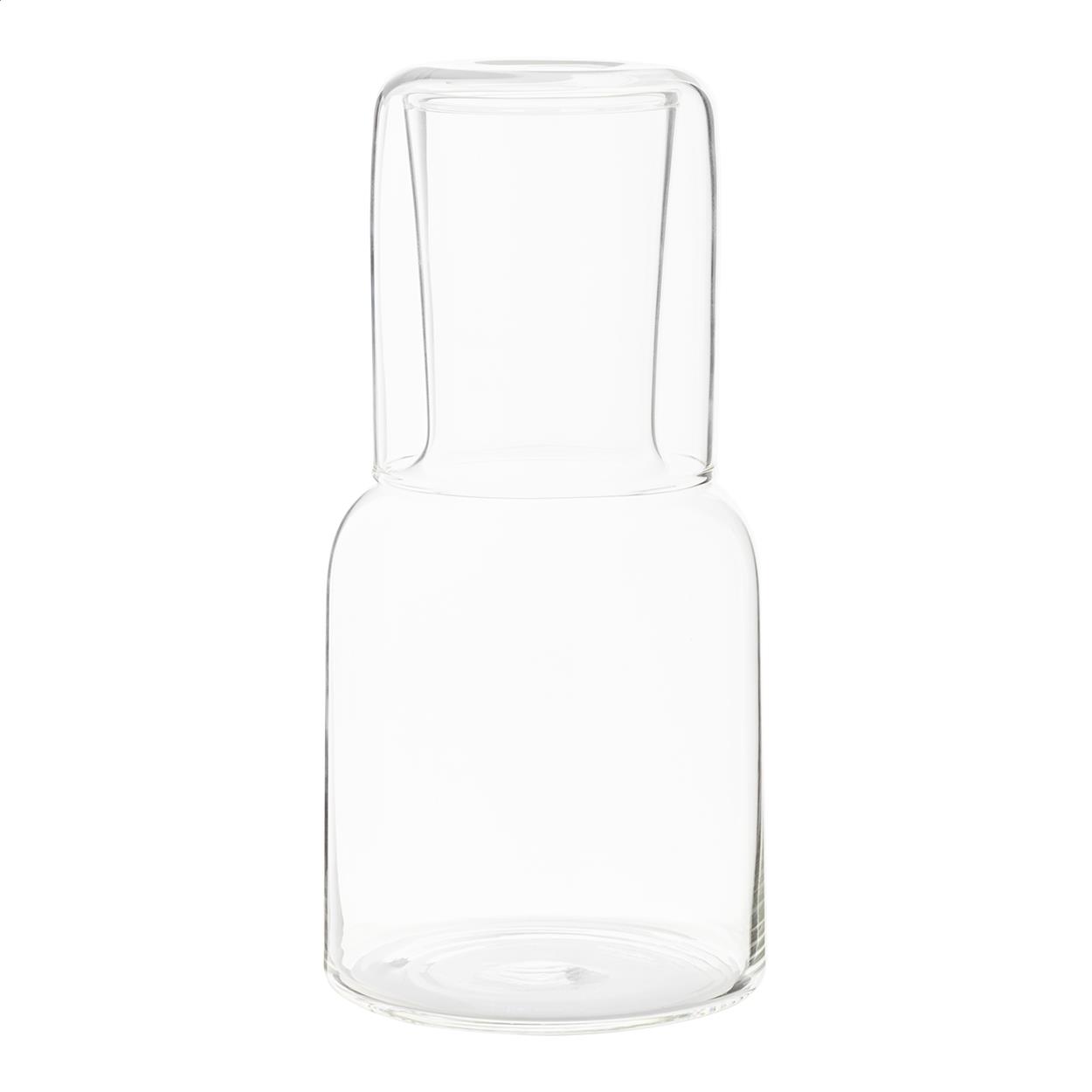 Getränkeset: Karaffe und Glas