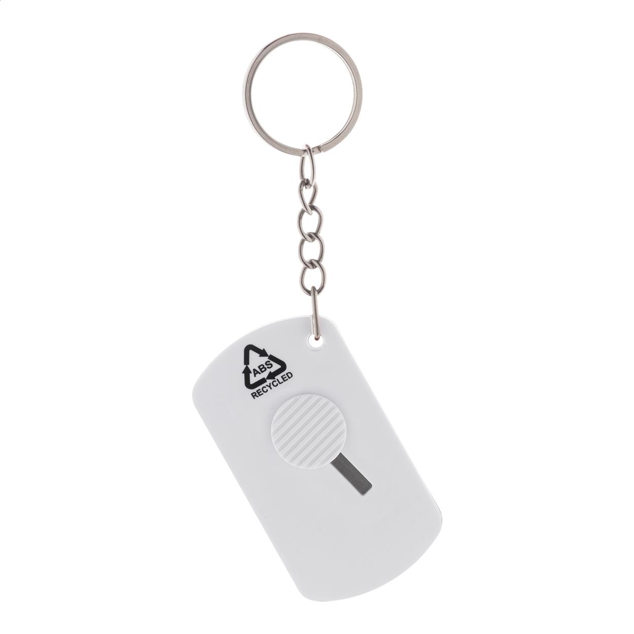 Schlüsselanhänger mit Papiermesser