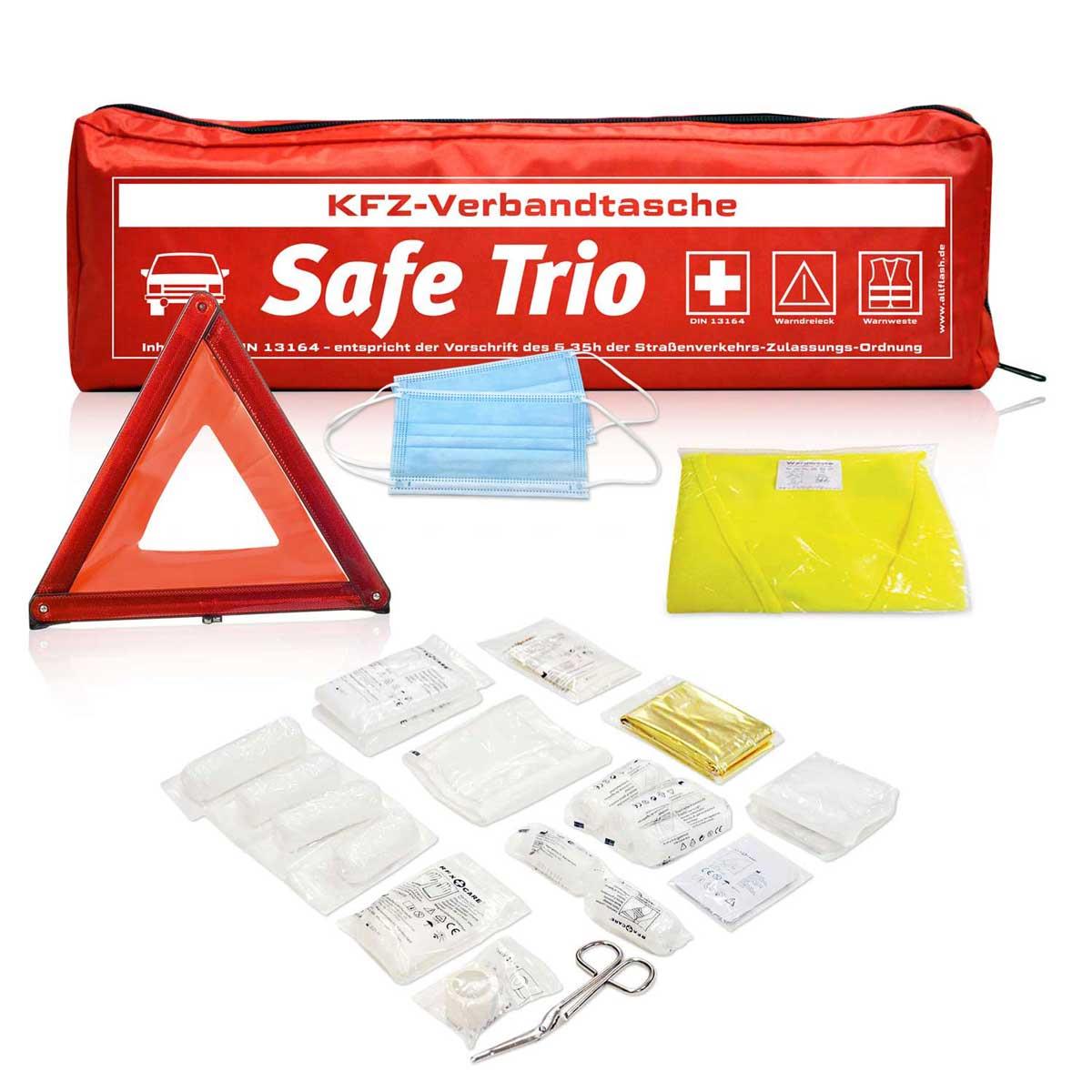 Kfz-Verbandtasche Safe Trio Digital