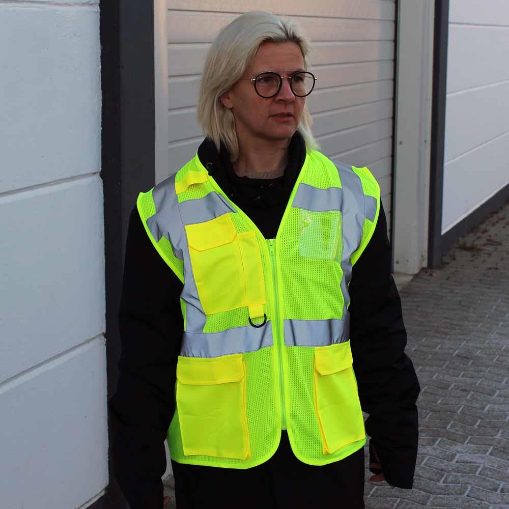 Warnweste MULTI-POCKET Gr. 2XL/3XL