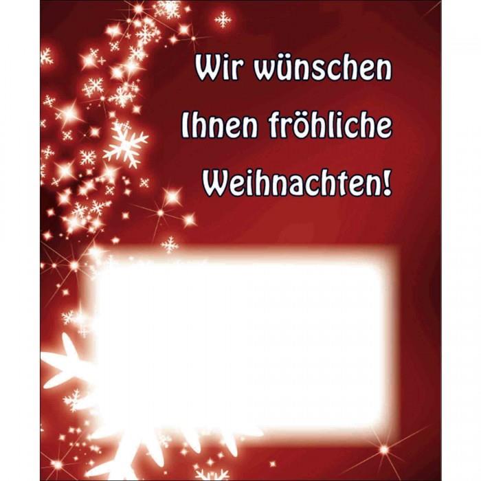 Organzasäckchen Christmas gold individuell mit Kärtchen