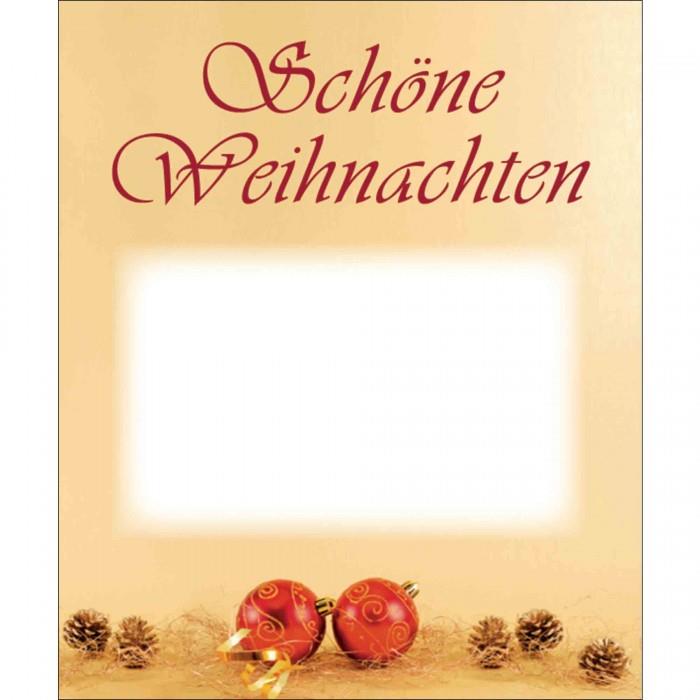 Nikolaustüte Schoko-Nuss, mit Etikett