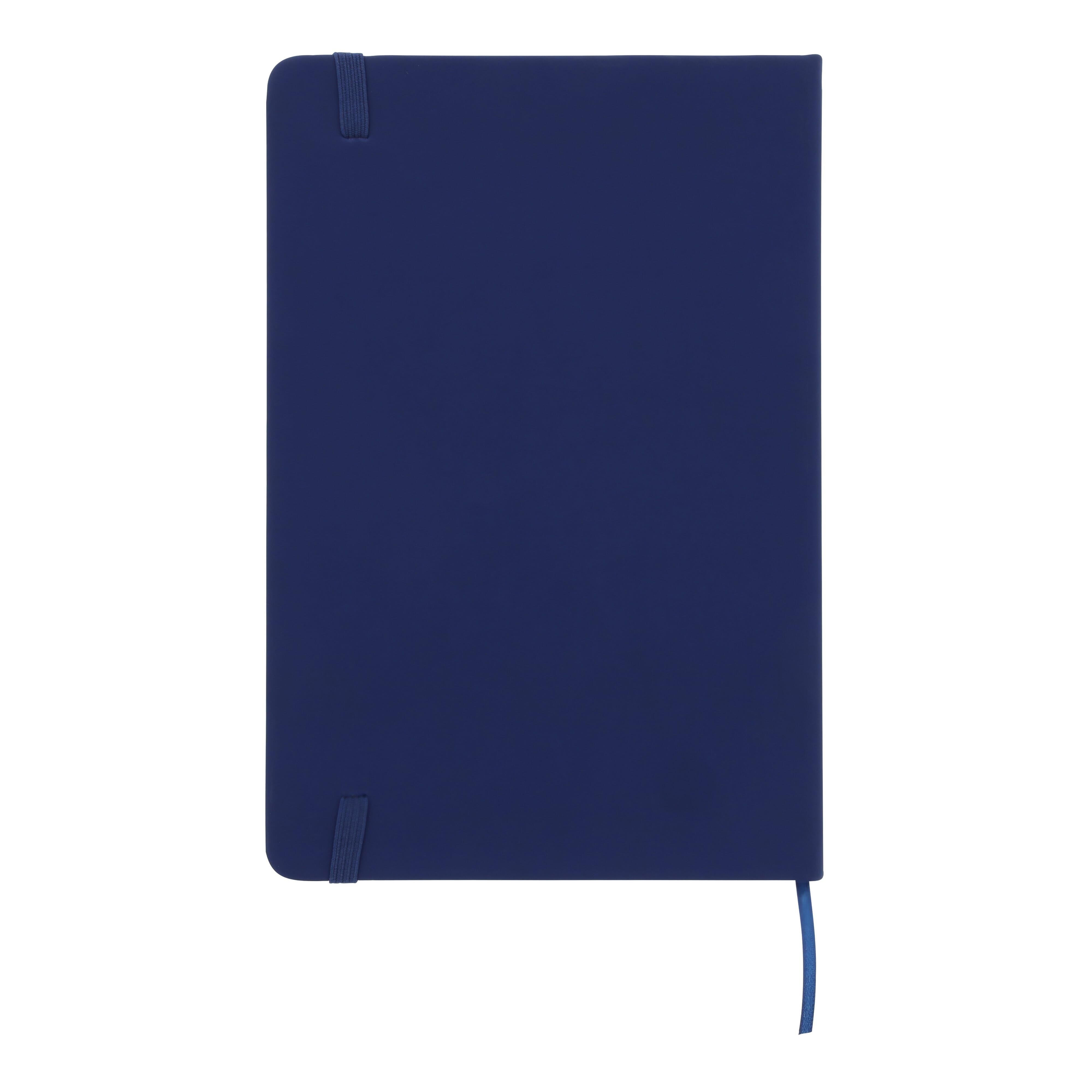 Notizbuch A5 PU mit Rasterpunktseiten