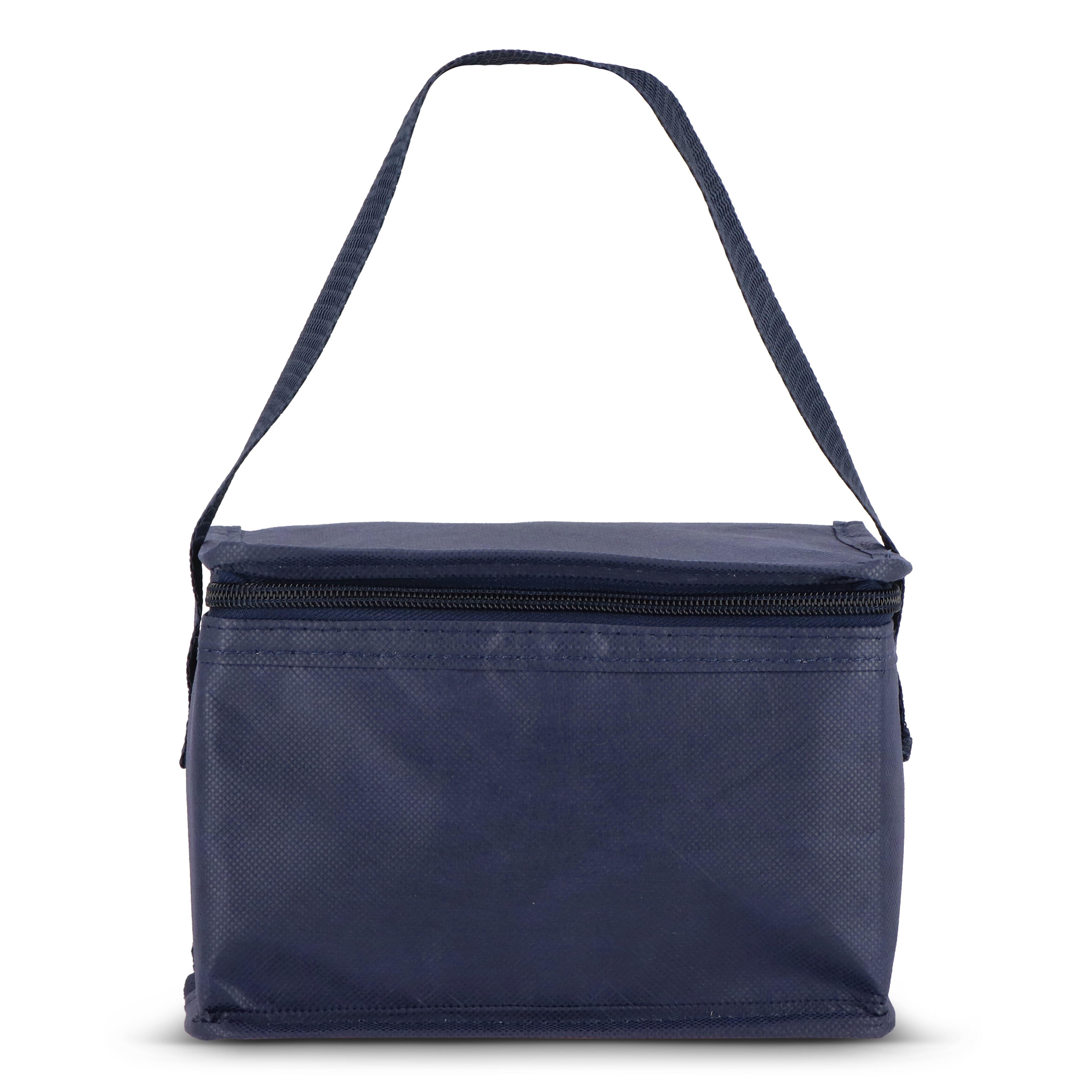 R-PET 6 Dosen-Kühltasche Non Woven 20x 13 x 12,5cm 75g/m²