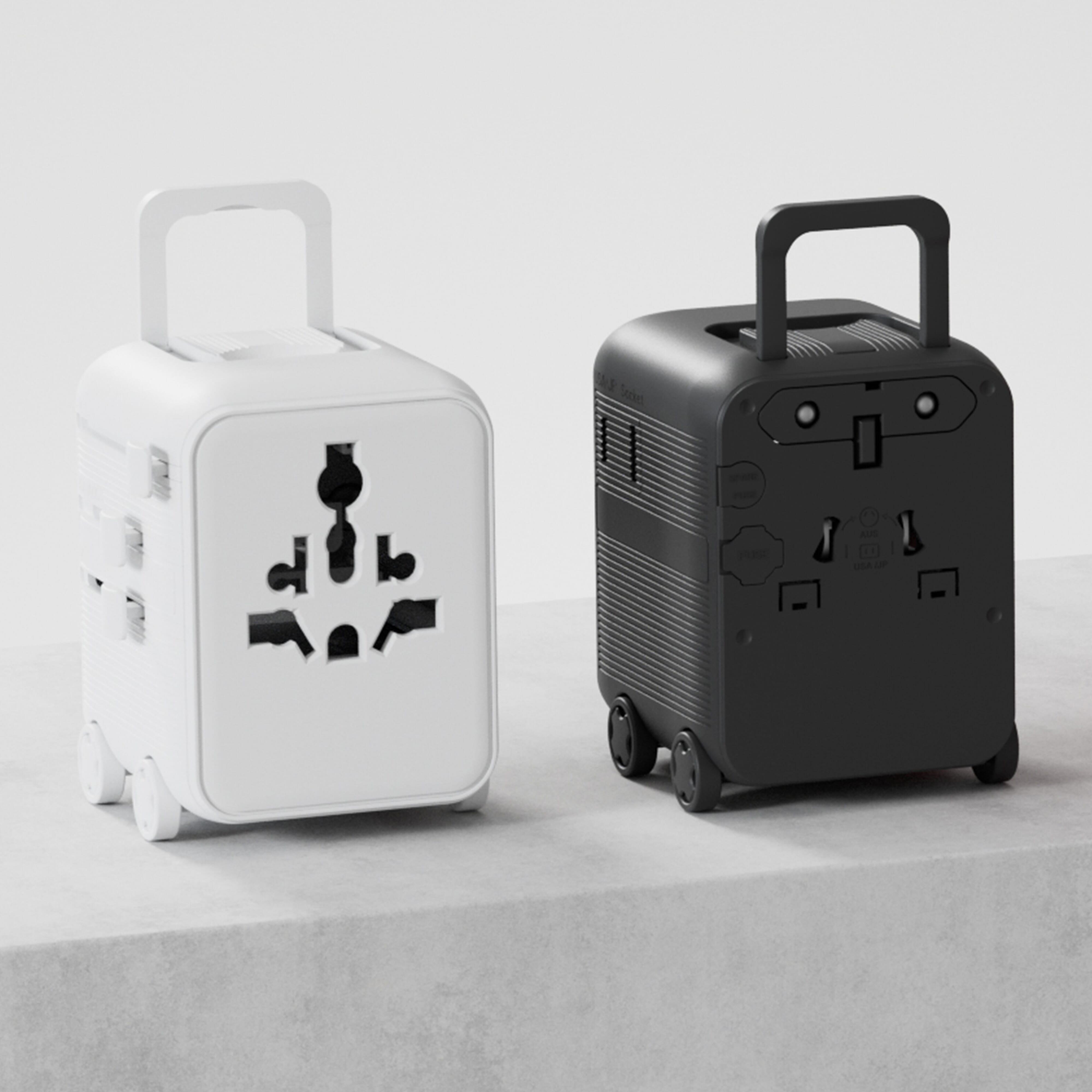 Xoopar Luggie GaN Weltreise-Adapter-Trolley