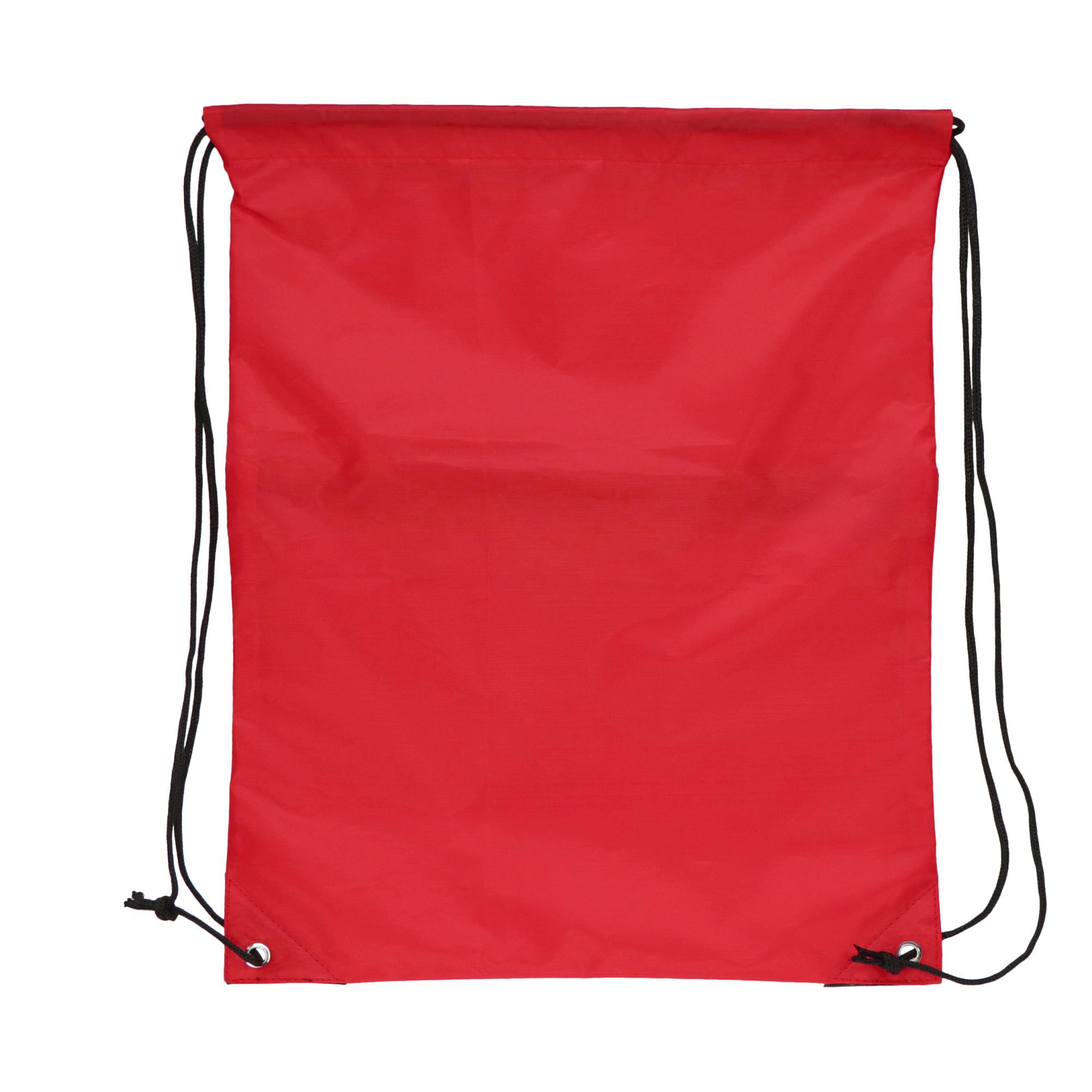 Kordelzugtasche 210T R-PET mit Reißverschluss