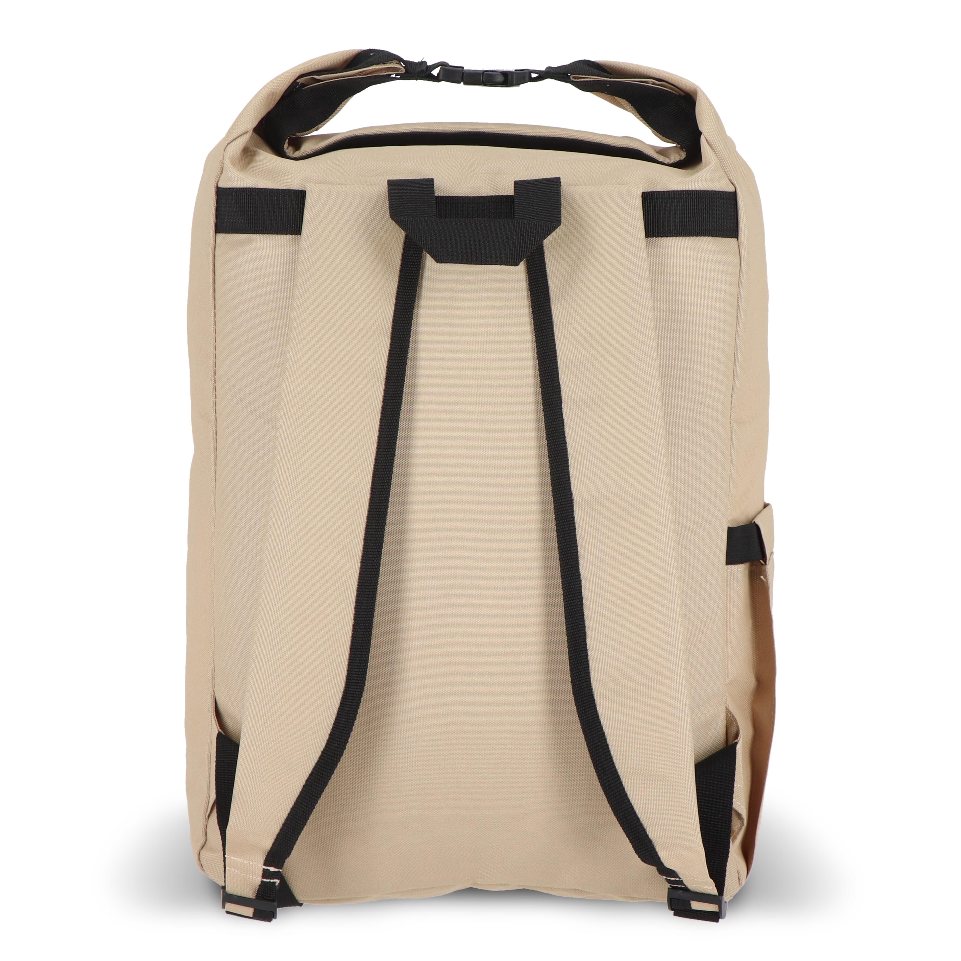 R-PET 600D Rolltop-Rucksack 20L