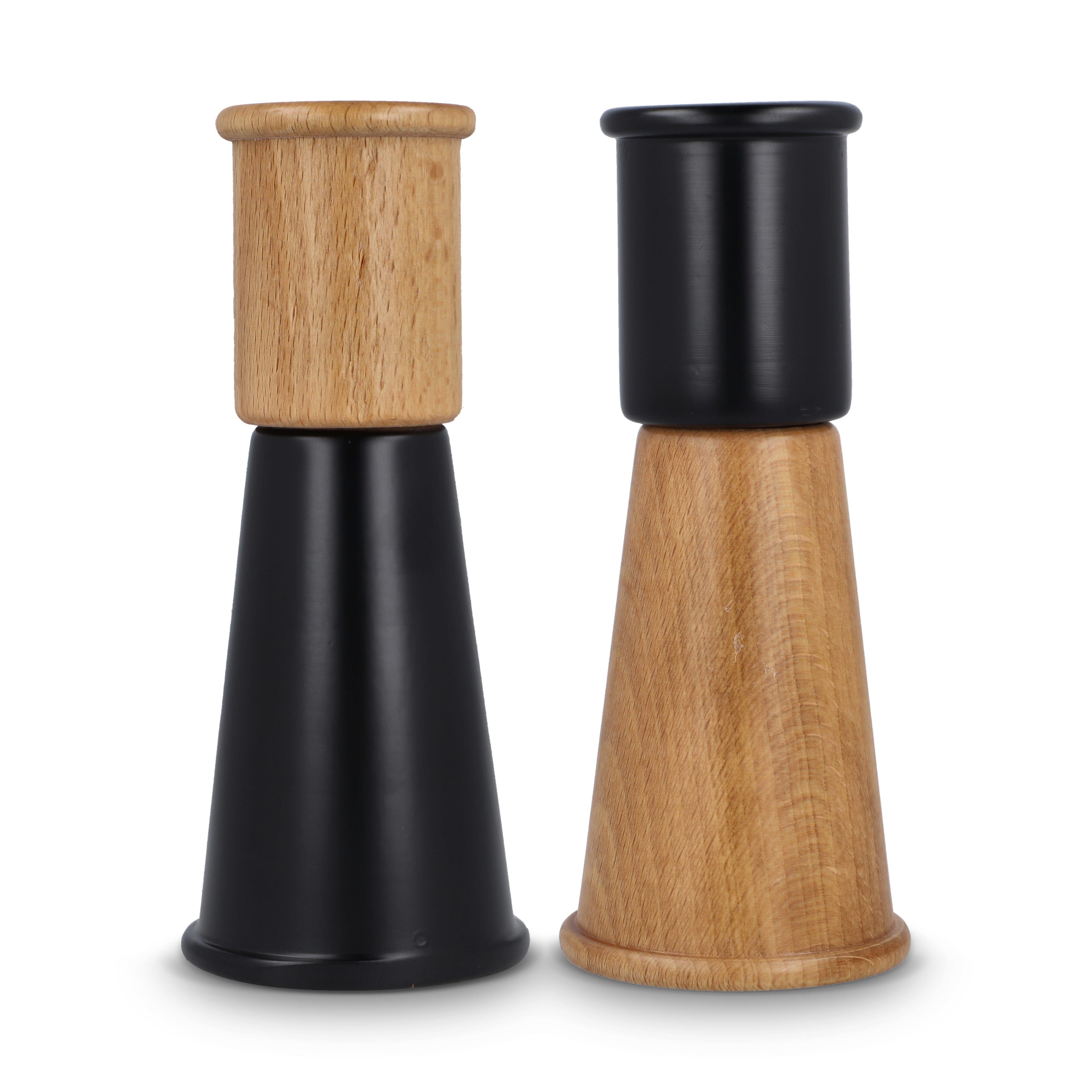 Sagaform ´Gurken´ Salz- und Pfeffermühle Set klein, 15 cm