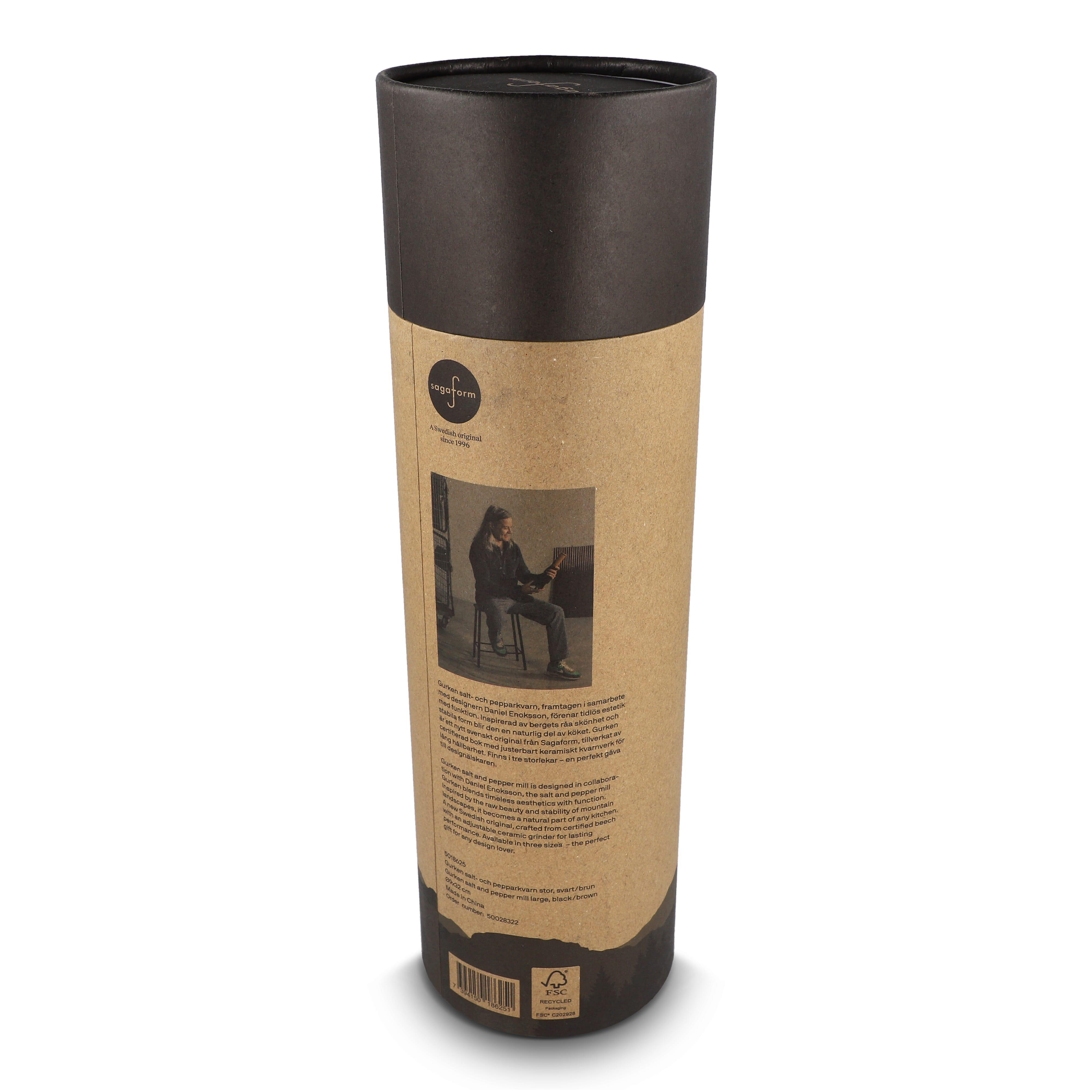 Sagaform ´Gurken´ Salz- oder Pfeffermühle groß, 32 cm